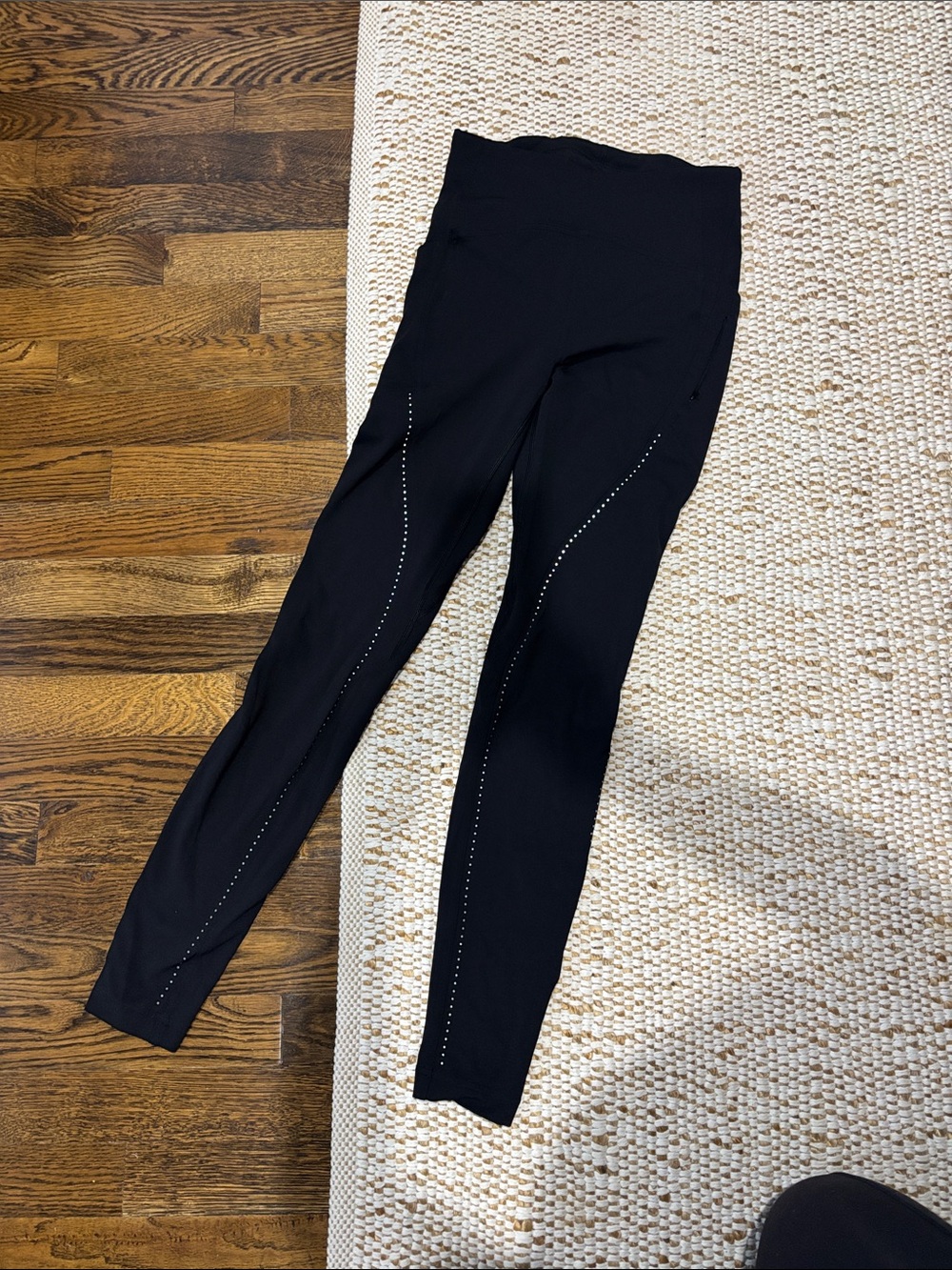 Women's Lululemon Lead The Pack Tight Reflective 28" Black 4